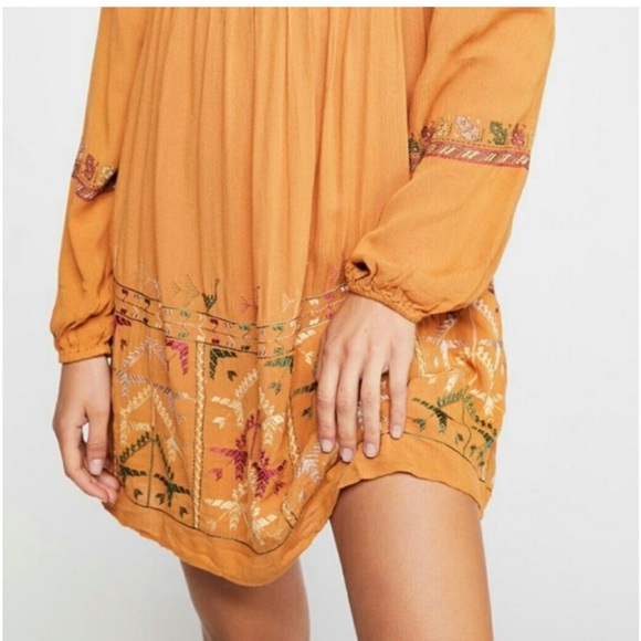 Free People Rhiannon Tie Back Mini Dress - Picture 3 of 6